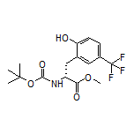 Methyl (R)-2-(Boc-amino)-3-[2-hydroxy-5-(trifluoromethyl)phenyl]propanoate