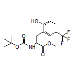 Methyl 2-(Boc-amino)-3-[2-hydroxy-5-(trifluoromethyl)phenyl]propanoate