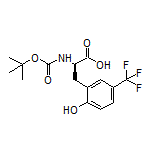 (R)-2-(Boc-amino)-3-[2-hydroxy-5-(trifluoromethyl)phenyl]propanoic Acid