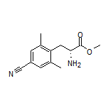 Methyl (R)-2-Amino-3-(4-cyano-2,6-dimethylphenyl)propanoate