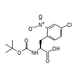 (S)-2-(Boc-amino)-3-(4-chloro-2-nitrophenyl)propanoic Acid