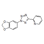 2-[2-(Benzo[d][1,3]dioxol-5-yl)-2H-tetrazol-5-yl]pyridine