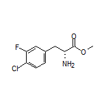 (R)-2-氨基-3-(4-氯-3-氟苯基)丙酸甲酯