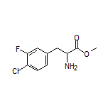 Methyl 2-Amino-3-(4-chloro-3-fluorophenyl)propanoate