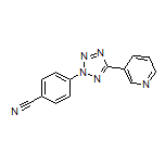 4-[5-(Pyridin-3-yl)-2H-tetrazol-2-yl]benzonitrile