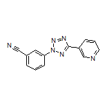 3-[5-(Pyridin-3-yl)-2H-tetrazol-2-yl]benzonitrile
