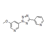 3-Methoxy-5-[5-(pyridin-3-yl)-2H-tetrazol-2-yl]pyridine