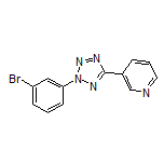 3-[2-(3-Bromophenyl)-2H-tetrazol-5-yl]pyridine