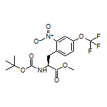 Methyl (S)-2-(Boc-amino)-3-[2-nitro-4-(trifluoromethoxy)phenyl]propanoate