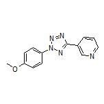 3-[2-(4-Methoxyphenyl)-2H-tetrazol-5-yl]pyridine