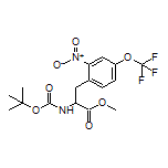 Methyl 2-(Boc-amino)-3-[2-nitro-4-(trifluoromethoxy)phenyl]propanoate