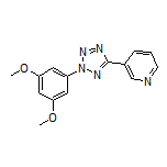 3-[2-(3,5-Dimethoxyphenyl)-2H-tetrazol-5-yl]pyridine