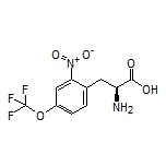 (S)-2-Amino-3-[2-nitro-4-(trifluoromethoxy)phenyl]propanoic Acid