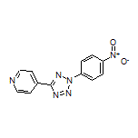 4-[2-(4-Nitrophenyl)-2H-tetrazol-5-yl]pyridine