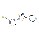 3-[5-(Pyridin-4-yl)-2H-tetrazol-2-yl]benzonitrile