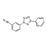 3-[5-(Pyrazin-2-yl)-2H-tetrazol-2-yl]benzonitrile