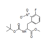 Methyl 2-(Boc-amino)-3-(3-fluoro-2-nitrophenyl)propanoate