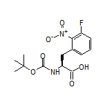 (S)-2-(Boc-amino)-3-(3-fluoro-2-nitrophenyl)propanoic Acid