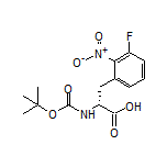 (R)-2-(Boc-amino)-3-(3-fluoro-2-nitrophenyl)propanoic Acid