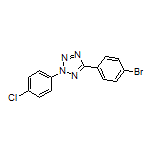 5-(4-Bromophenyl)-2-(4-chlorophenyl)-2H-tetrazole