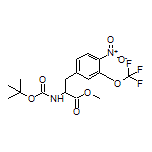 Methyl 2-(Boc-amino)-3-[4-nitro-3-(trifluoromethoxy)phenyl]propanoate