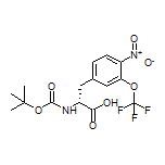 (R)-2-(Boc-amino)-3-[4-nitro-3-(trifluoromethoxy)phenyl]propanoic Acid
