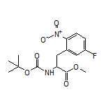Methyl 2-(Boc-amino)-3-(5-fluoro-2-nitrophenyl)propanoate