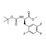 Methyl (R)-2-(Boc-amino)-3-(2,4,5-trifluorophenyl)propanoate