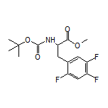 Methyl 2-(Boc-amino)-3-(2,4,5-trifluorophenyl)propanoate