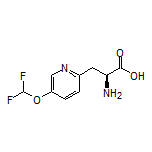 (S)-2-Amino-3-[5-(difluoromethoxy)-2-pyridyl]propanoic Acid