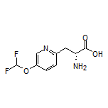 (R)-2-Amino-3-[5-(difluoromethoxy)-2-pyridyl]propanoic Acid