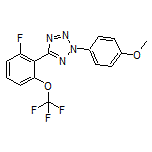 5-[2-Fluoro-6-(trifluoromethoxy)phenyl]-2-(4-methoxyphenyl)-2H-tetrazole