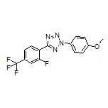 5-[2-Fluoro-4-(trifluoromethyl)phenyl]-2-(4-methoxyphenyl)-2H-tetrazole