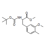 Methyl 2-(Boc-amino)-3-(3-methoxy-4-methylphenyl)propanoate