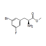 Methyl (S)-2-Amino-3-(3-bromo-5-fluorophenyl)propanoate