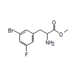 Methyl 2-Amino-3-(3-bromo-5-fluorophenyl)propanoate
