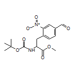 Methyl 2-(Boc-amino)-3-(4-formyl-2-nitrophenyl)propanoate