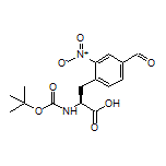 (S)-2-(Boc-amino)-3-(4-formyl-2-nitrophenyl)propanoic Acid