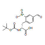 (R)-2-(Boc-amino)-3-(4-formyl-2-nitrophenyl)propanoic Acid