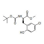 Methyl (R)-2-(Boc-amino)-3-(5-chloro-2-hydroxyphenyl)propanoate
