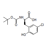 (R)-2-(Boc-amino)-3-(5-chloro-2-hydroxyphenyl)propanoic Acid