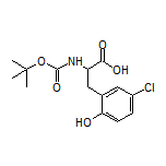 2-(Boc-amino)-3-(5-chloro-2-hydroxyphenyl)propanoic Acid