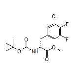 Methyl (R)-2-(Boc-amino)-3-(3-chloro-4,5-difluorophenyl)propanoate