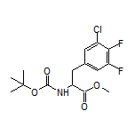 Methyl 2-(Boc-amino)-3-(3-chloro-4,5-difluorophenyl)propanoate