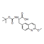 2-(Boc-amino)-3-(2-methoxyquinolin-6-yl)propanoic Acid