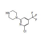 1-[6-Chloro-4-(trifluoromethyl)pyridin-2-yl]piperazine