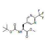 Methyl (S)-2-(Boc-amino)-3-[2-(trifluoromethyl)-5-pyrimidinyl]propanoate