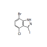 7-Bromo-4-chloro-3-iodo-1H-indazole