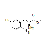 Methyl (S)-2-Amino-3-(5-chloro-2-cyanophenyl)propanoate