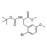 Methyl 2-(Boc-amino)-3-(2-bromo-5-methoxyphenyl)propanoate